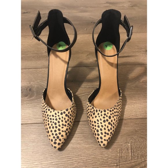 Madden Girl Electra Cheetah Print Heels 9.5 - Picture 1 of 9
